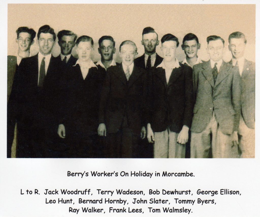 Berry's Workers on Holiday in Morcambe